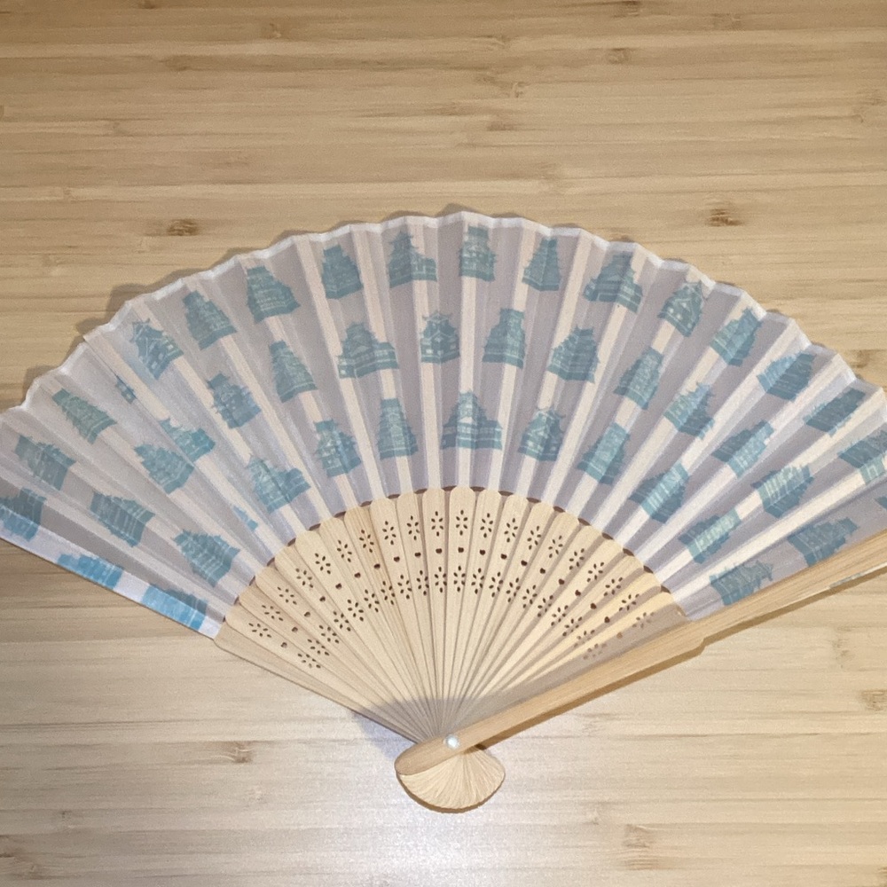 Japanese castles Hand Fan